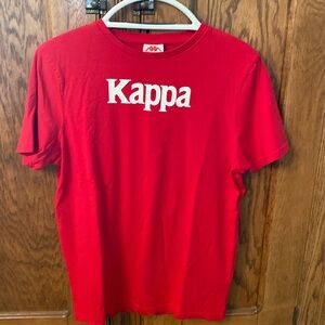 Kappa size medium red tshirt